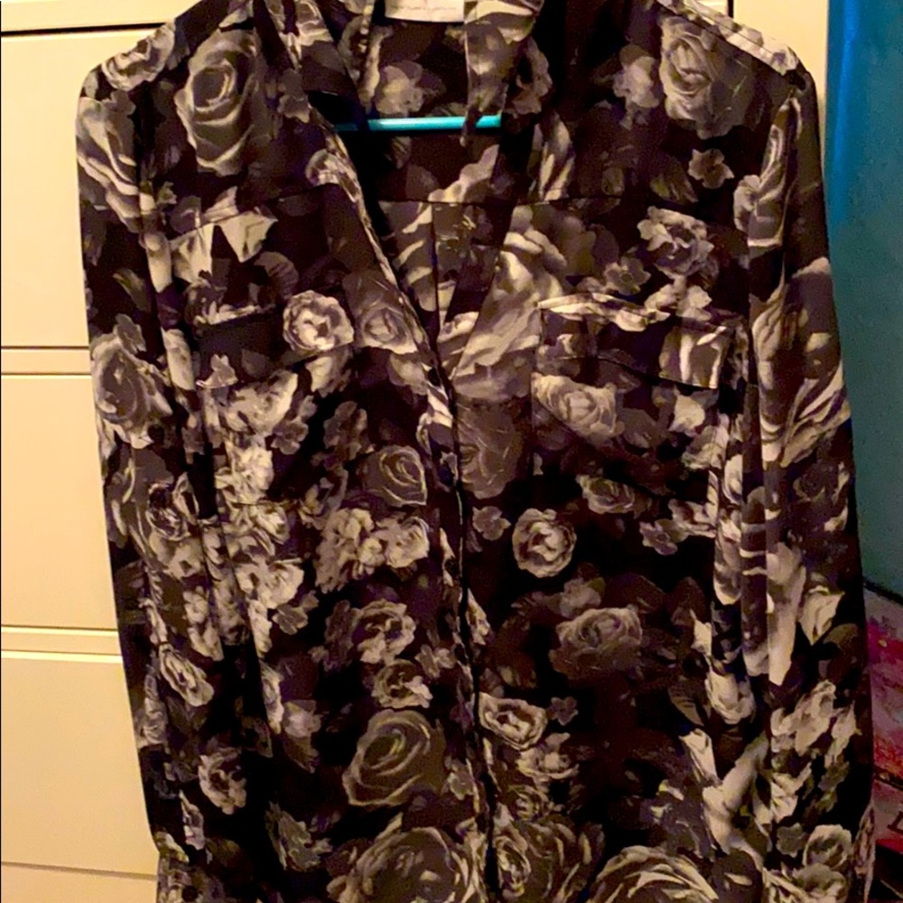 Floral dress shirt